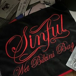👙👅👙• ☠️👅 Sinful x Bikini Bag ☠️👅• Wet Vibes
